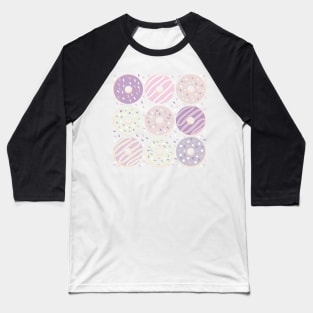 Cute pastel donuts Baseball T-Shirt